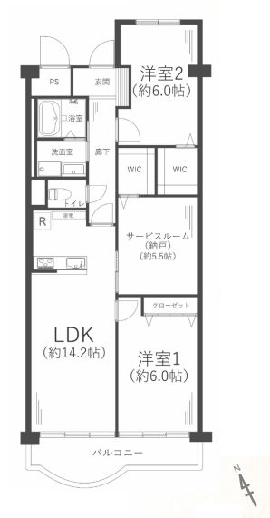 淀川パークハウス二号棟