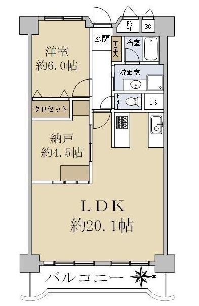 鶴見緑地コーポ13階