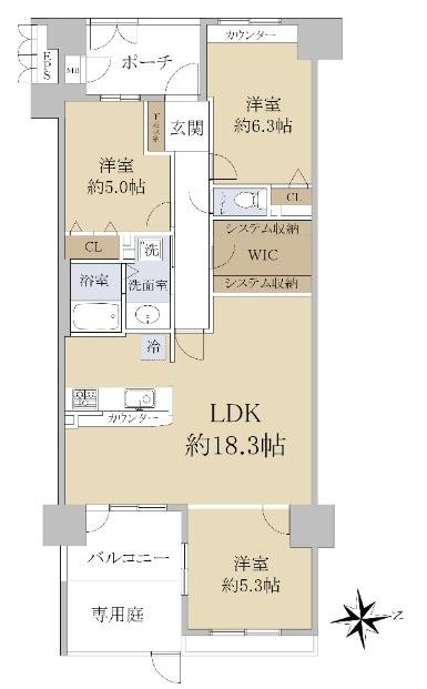 ローレルコート城北公園通り参番館127号室