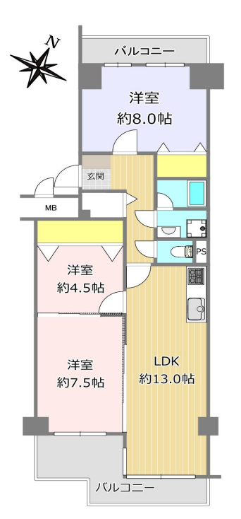 京橋グリーンハイツ1号棟