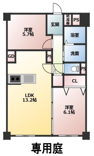 城北ハイツ一号館