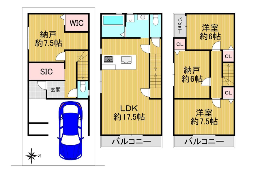 大阪市鶴見区中茶屋1丁目