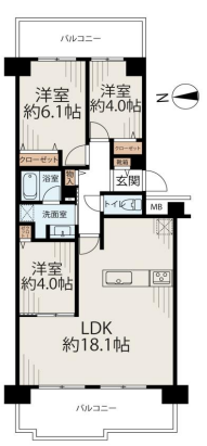 ベル・パークシティ K棟