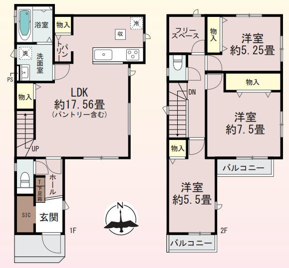 守口市大久保町5丁目（２号棟）