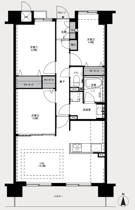 東急ドエル・アルス鶴見緑地公園