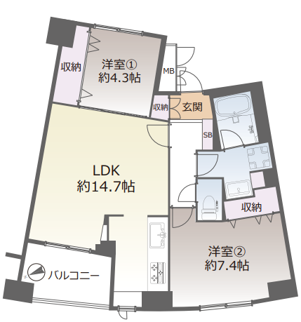 ディークラディア鶴見アクロスタワー