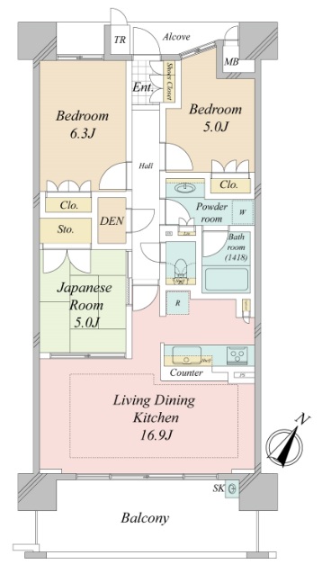 タイムズ・ピース・スクエアスイートガーデンシティ
