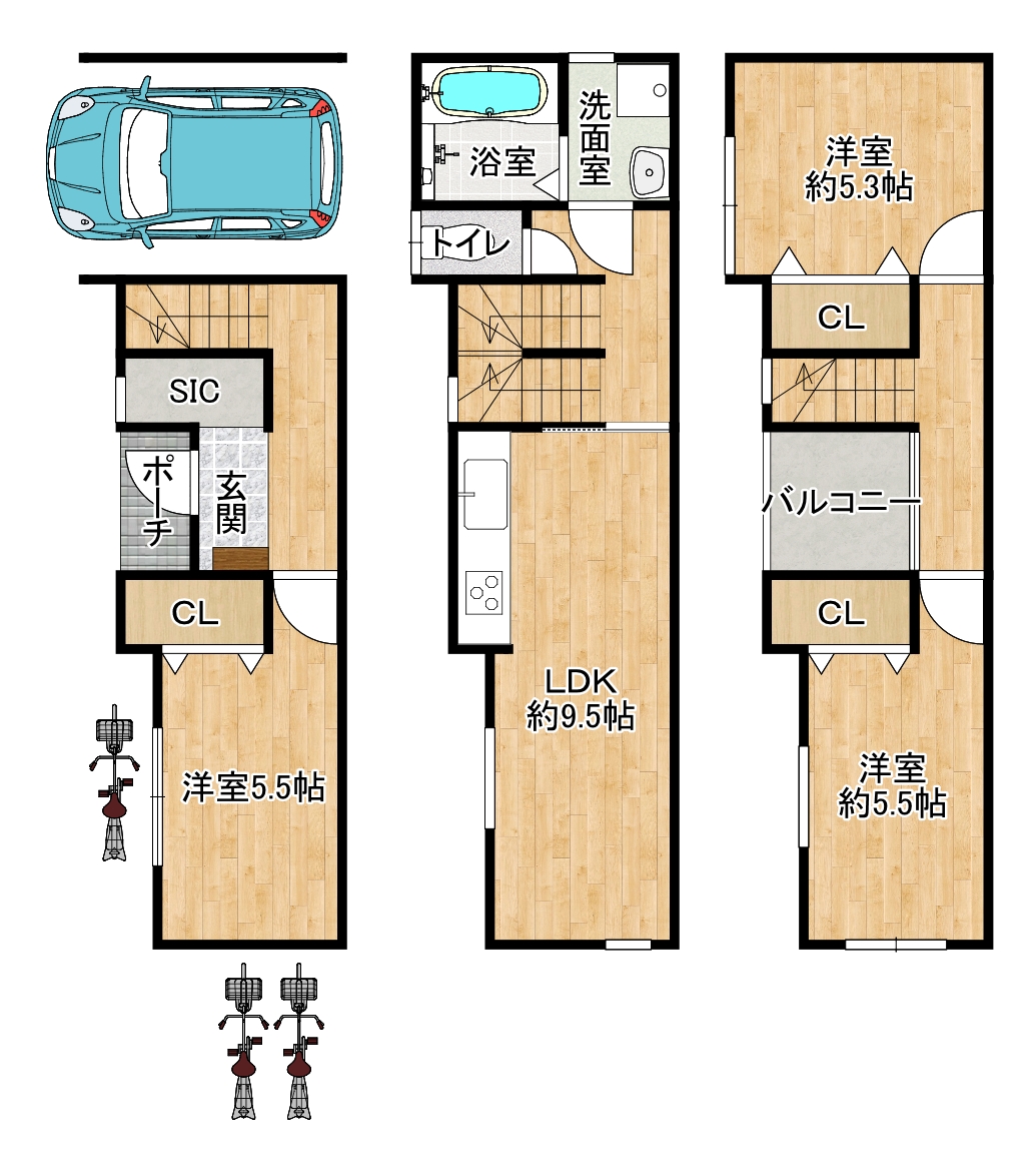 大阪市城東区東中浜2丁目