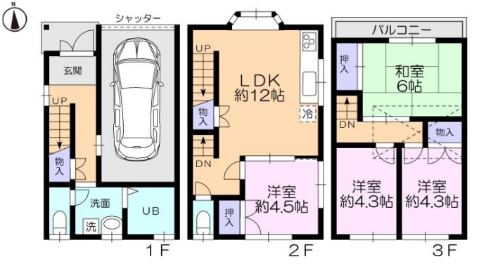 大阪市城東区中浜二丁目