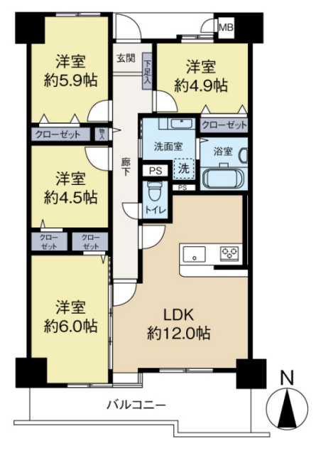 グリーンビュー鶴見一号棟