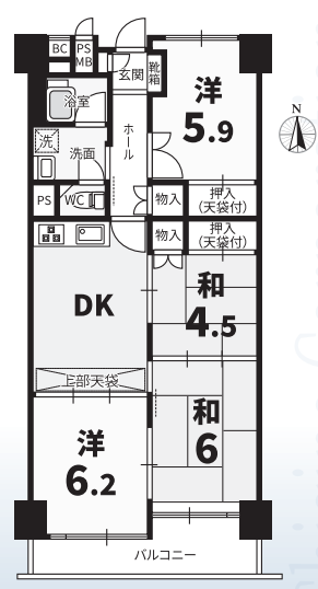 鴫野コーポ二号棟