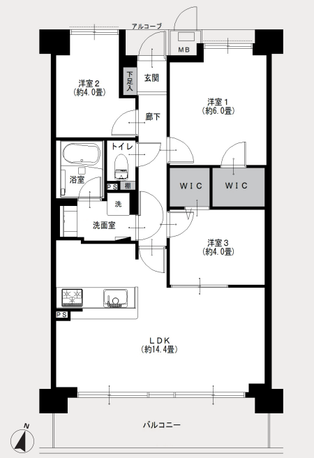 キングマンション都島Ⅱ