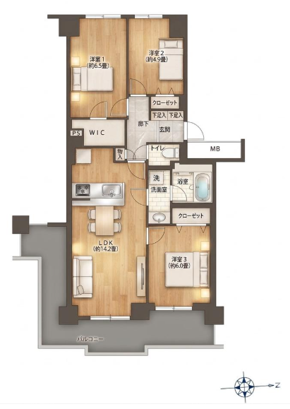 ベル・パークシティ画地IIＥ棟