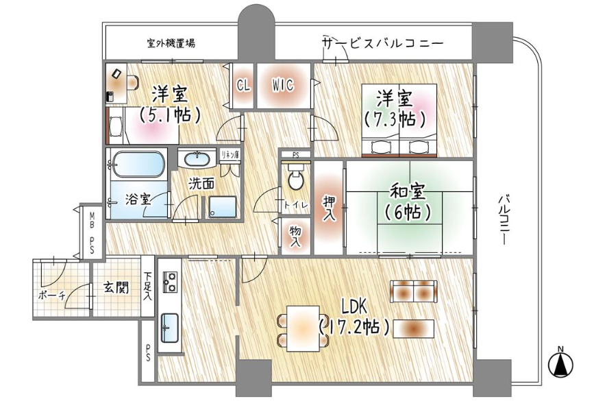 ベル・パークシティ画地ⅢWEST棟